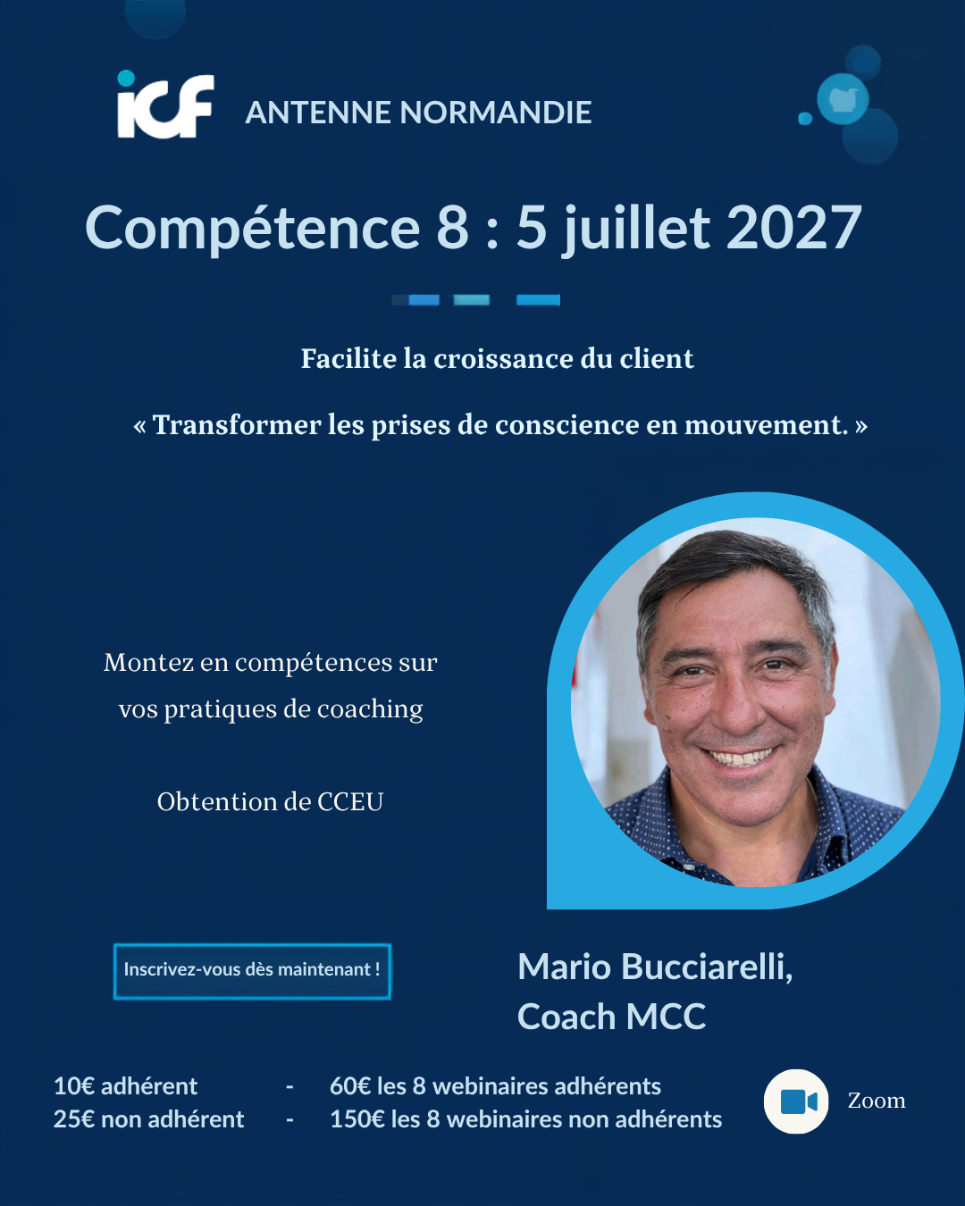 Atelier organisé par ICF Normandie et animé par Mario Bucciarelli