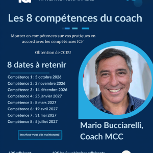 Cycle des 8 ateliers sur les compétences ICF avec Mario Bucciarelli MCC, pour ICF Antenne Normandie
