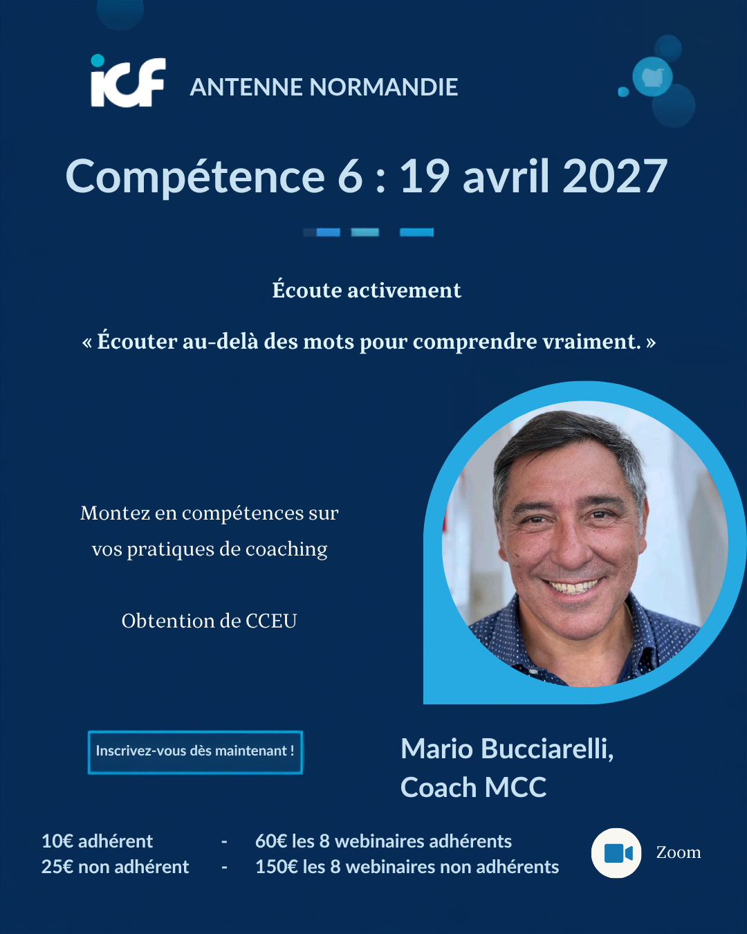 Atelier organisé par ICF Antenne de Normandie et animé par Mario Bucciarelli