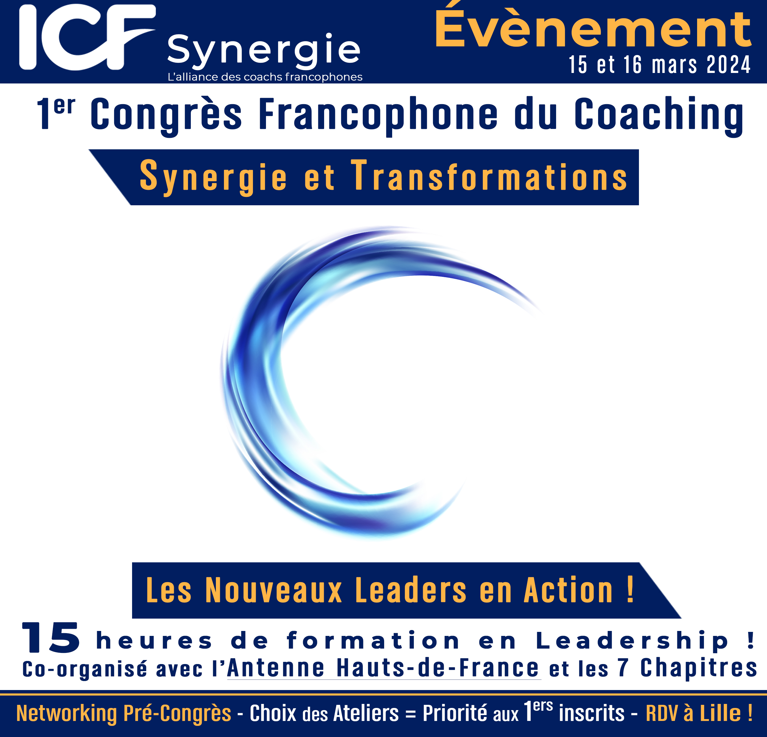 ICF Synergie Congrès francophone coaching
