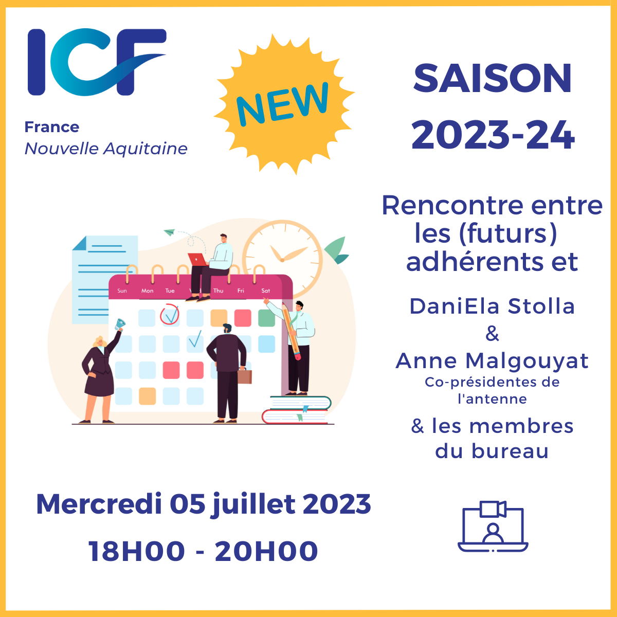 ICF Nouvelle Aquitaine - Rencontre adhérents Saison 23 24