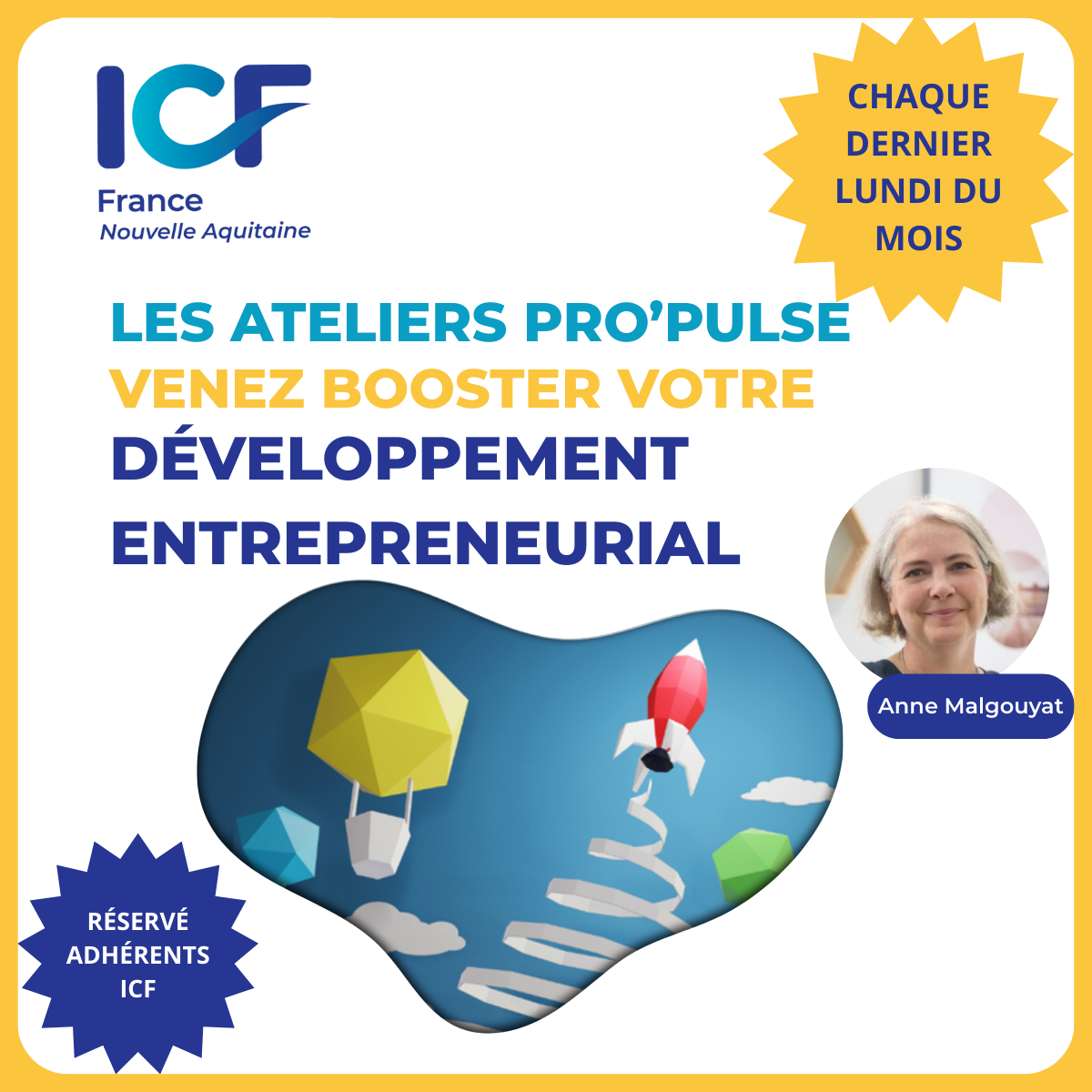 ICF Nouvelle Aquitaine - Ateliers Pro'pulse avec Anne Malgouyat