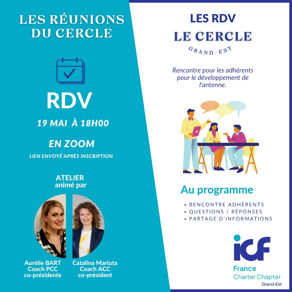Le cercle d'antenne ICF Grand Est
